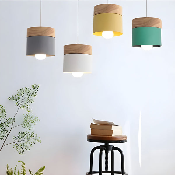 LoftCharm Light – Houten Hanglamp met Scandinavische Uitstraling