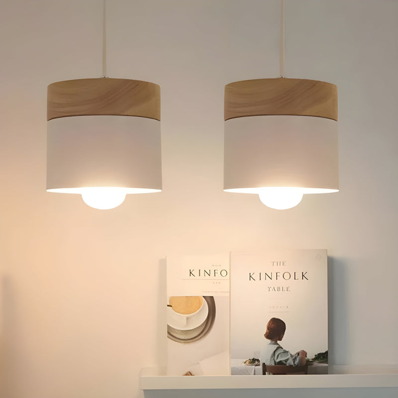 LoftCharm Light – Houten Hanglamp met Scandinavische Uitstraling