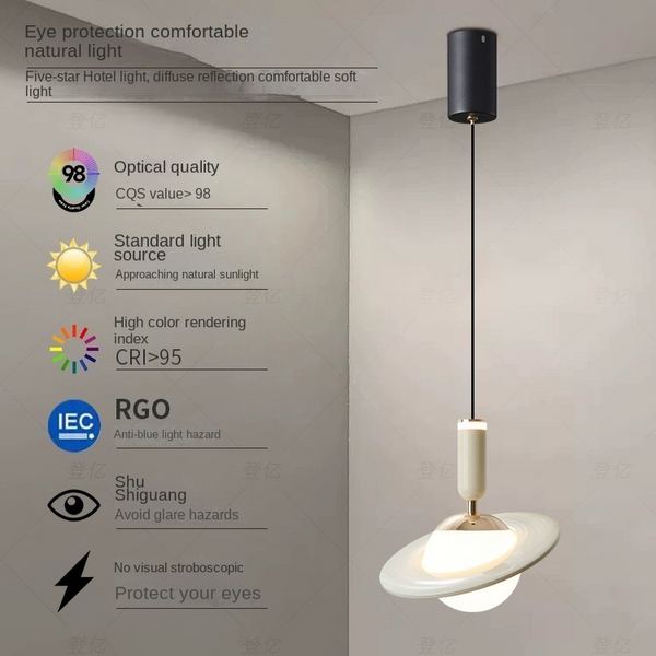 Saturn Design – Kosmische elegantie aan je plafond