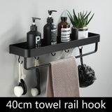 NARA | Elegante wandhouder voor douche zonder boren