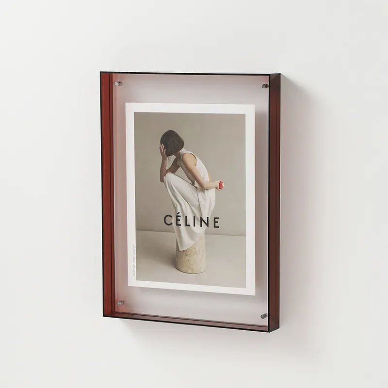 NARA | Decoratief fotolijstje van levendig gekleurd transparant acryl