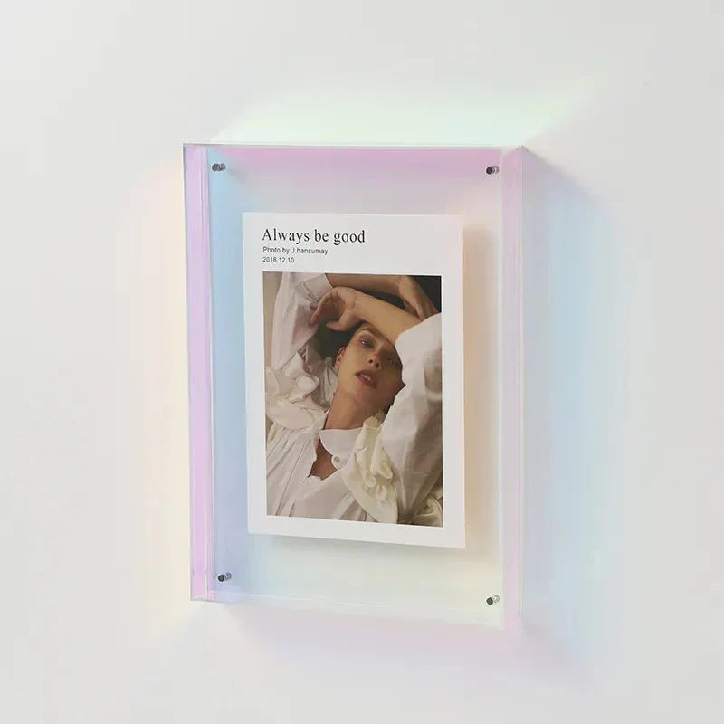 NARA | Decoratief fotolijstje van levendig gekleurd transparant acryl