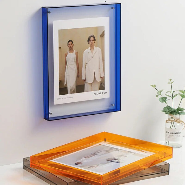 NARA | Decoratief fotolijstje van levendig gekleurd transparant acryl