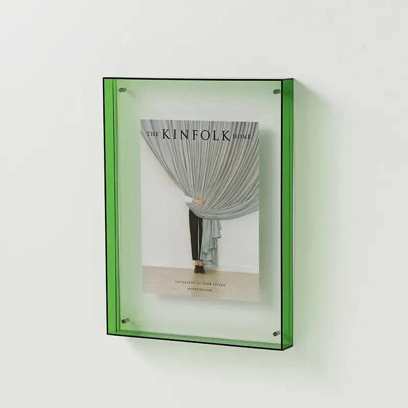 NARA | Decoratief fotolijstje van levendig gekleurd transparant acryl