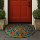 Nara – SacredCircle Deurmat met Mandala Design