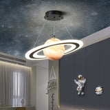 Nara – Futuristische Hanglamp met Ringverlichting
