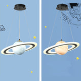 Nara – Futuristische Hanglamp met Ringverlichting