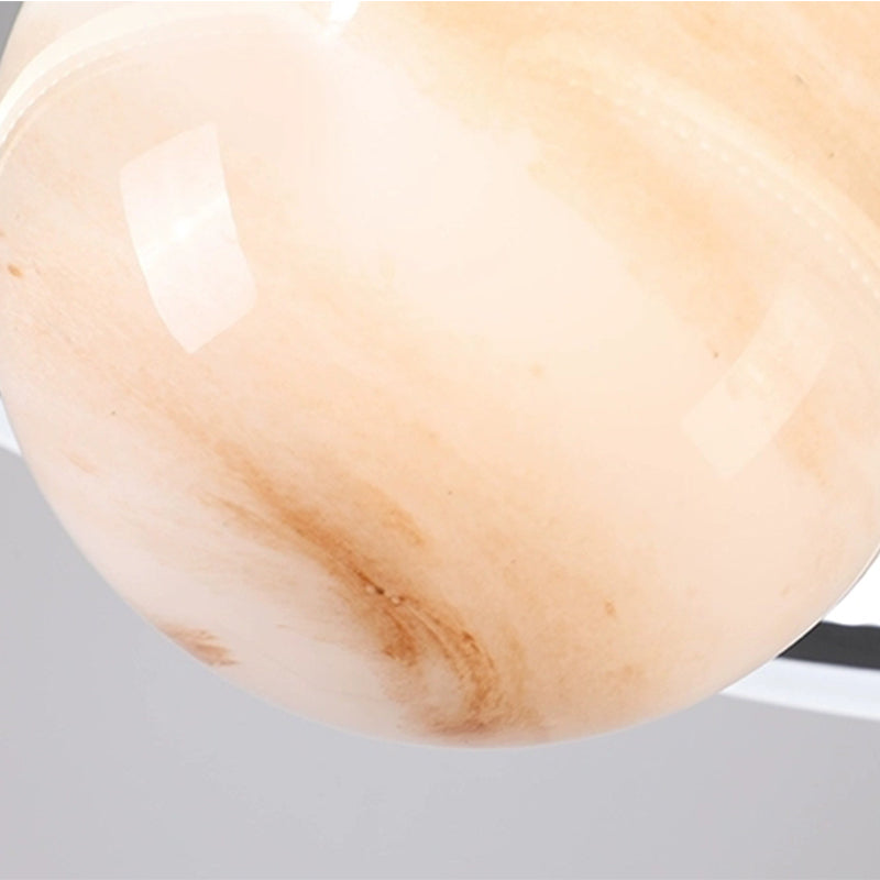 Nara – Futuristische Hanglamp met Ringverlichting