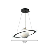 Nara – Futuristische Hanglamp met Ringverlichting