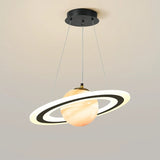 Nara – Futuristische Hanglamp met Ringverlichting