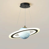 Nara – Futuristische Hanglamp met Ringverlichting