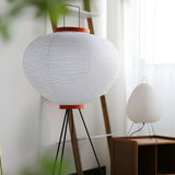 Nara – Japanse Vloerlamp van Rijstpapier met Verstelbare LED