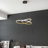 Gold Circle Hanglamp - LED Plafondlamp