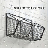 GridBin | Keuken opbergmand voor aan de muur - Hangende Organiser voor Knoflook, Uien & Groenten
