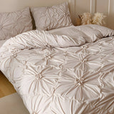 DiamondLuxe Beddengoedset met 3D Ruitpatroon
