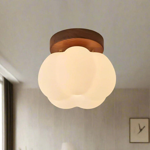 Pumpkin Flush – Plafondlamp met speels karakter