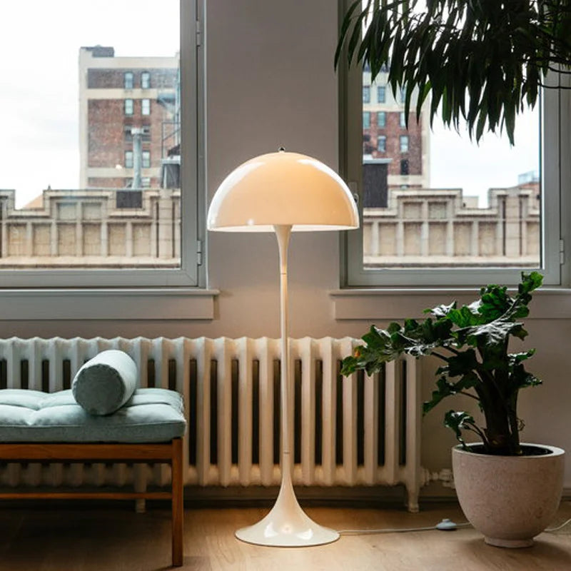 Nordic Mushroom – Scandinavische LED Vloerlamp met designlook