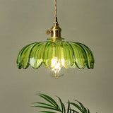 BubbleGlow – Hanglamp van glas en koper
