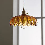 BubbleGlow – Hanglamp van glas en koper