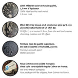 Maison Nara – Metalen Wanddecoratie ‘Vogels op Tak’