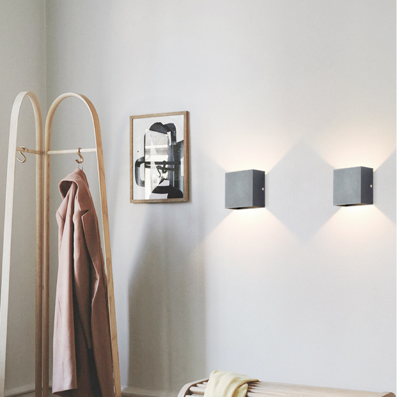Moderne Waterdichte LED Wandlamp van Aluminium – Voor Binnen en Buiten