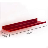 Nara – Zwevende Acryl Wandplank