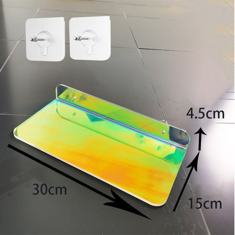 Nara – Zwevende Acryl Wandplank