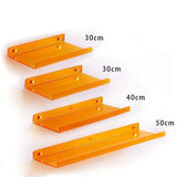 Nara – Zwevende Acryl Wandplank