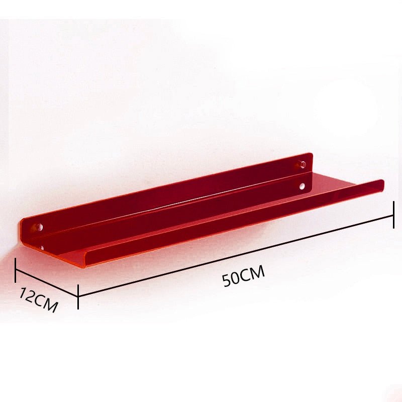 Nara – Zwevende Acryl Wandplank