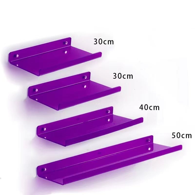 Nara – Zwevende Acryl Wandplank