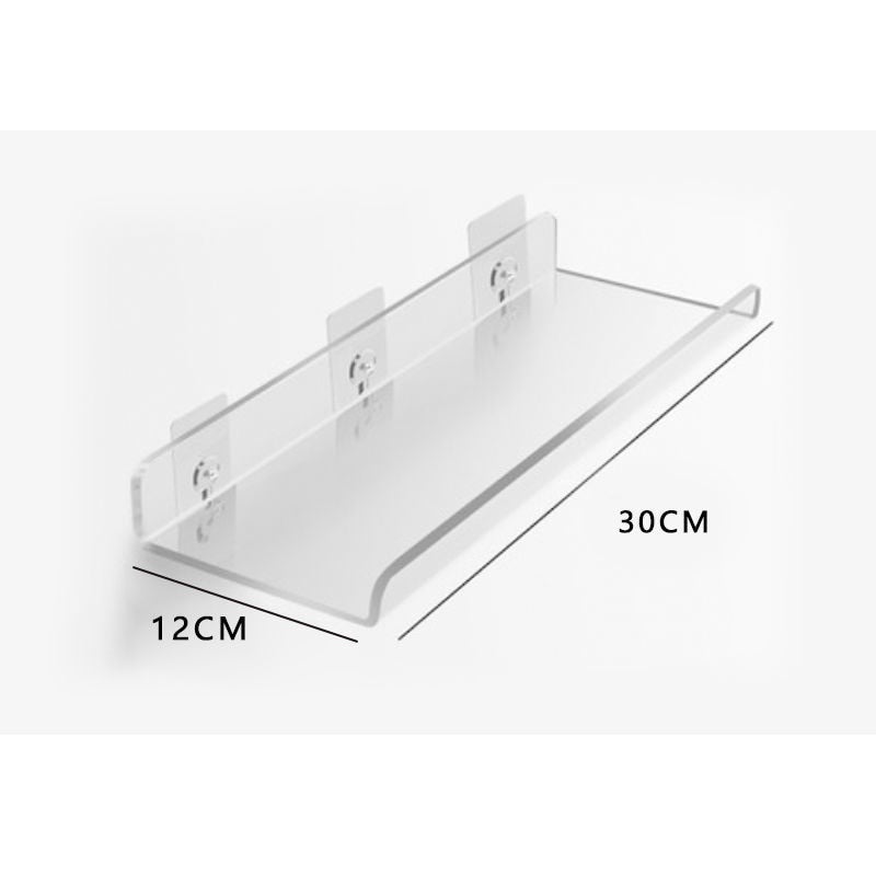 Nara – Zwevende Acryl Wandplank