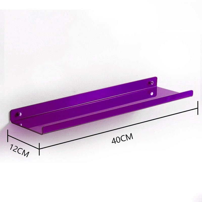 Nara – Zwevende Acryl Wandplank