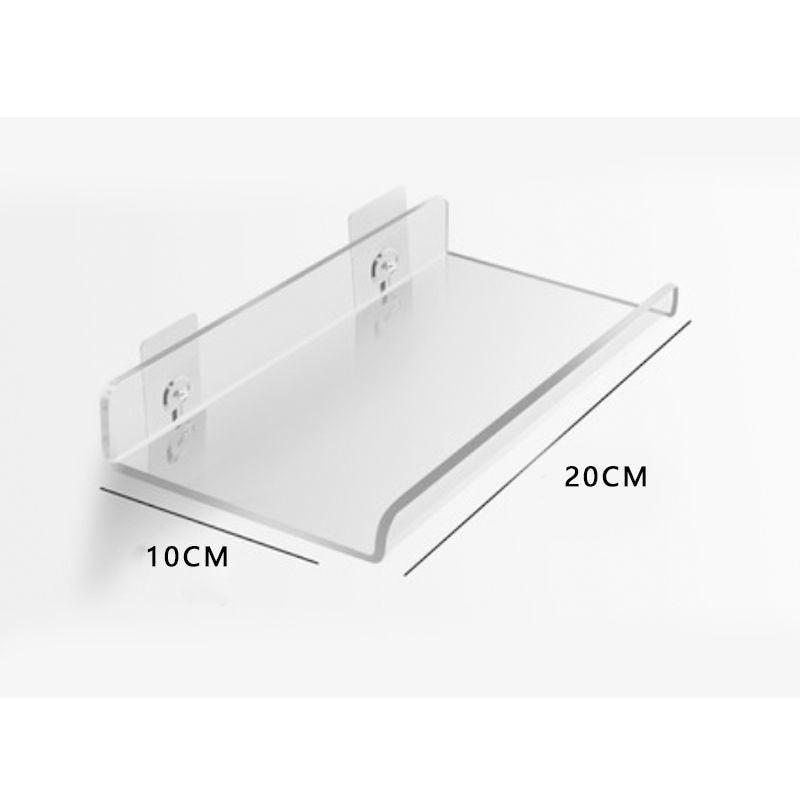 Nara – Zwevende Acryl Wandplank