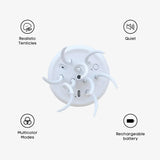 Nara – LED Medusenlamp met Bewegend Licht en Afstandsbediening