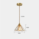 Vintage Stained Glass – Luxe hanglamp met glas-in-loodkap
