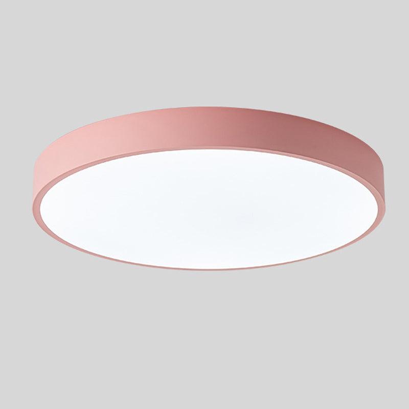 Nordic Wooden Macaron Plafondlamp