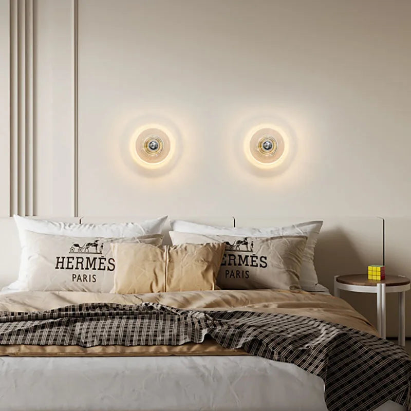 Vintage Glass – LED Wandlamp met nostalgische flair