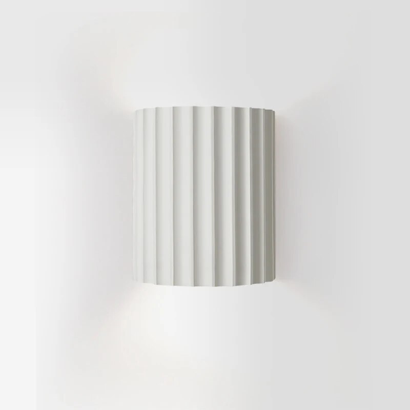 Nara – Minimalistische Wandlamp met Verticale Ribbelstructuur