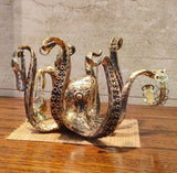 Maison Nara – Octopus Houder in Bronzen Nautische Stijl