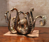 Maison Nara – Octopus Houder in Bronzen Nautische Stijl