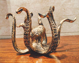 Maison Nara – Octopus Houder in Bronzen Nautische Stijl