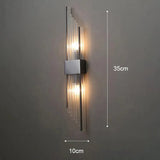 NARA | Innovatieve kristallen wandlamp met gouden touch