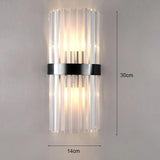 NARA | Innovatieve kristallen wandlamp met gouden touch