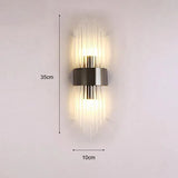 NARA | Innovatieve kristallen wandlamp met gouden touch