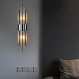 NARA | Innovatieve kristallen wandlamp met gouden touch