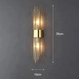 NARA | Innovatieve kristallen wandlamp met gouden touch