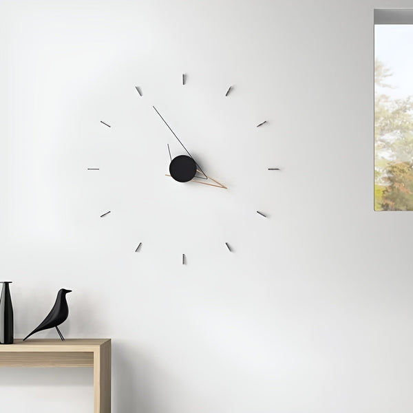 EcoTime Klok – Minimalistisch Design, Maximale Rust