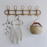 RattanTidy – Handgemaakte Wandhaken van Rattan voor het Kinderkamerinterieur