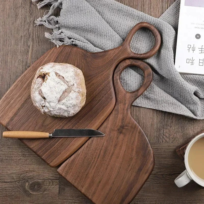 Nara – Luxe Walnoot Snijplanken (2-Pack) voor Koken & Serveren