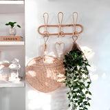 RattanTidy – Handgemaakte Wandhaken van Rattan voor het Kinderkamerinterieur